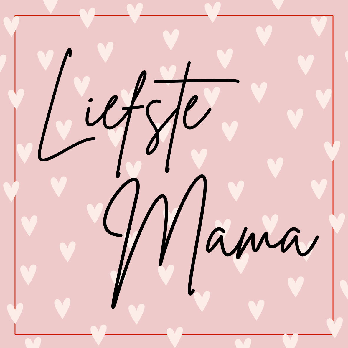 Moederdag tegeltje - Liefste mama