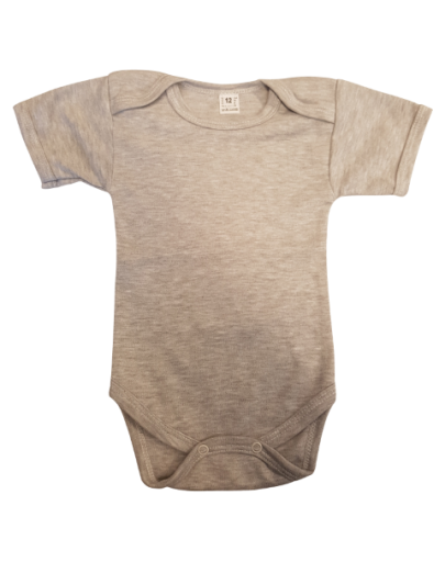 Romper korte mouw - Wit/grijs