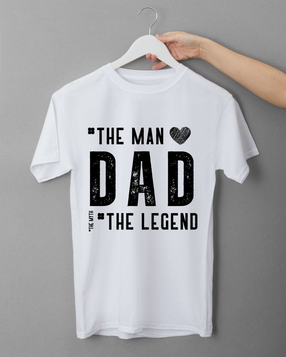 T-shirt korte mouwen - Dad The Legend