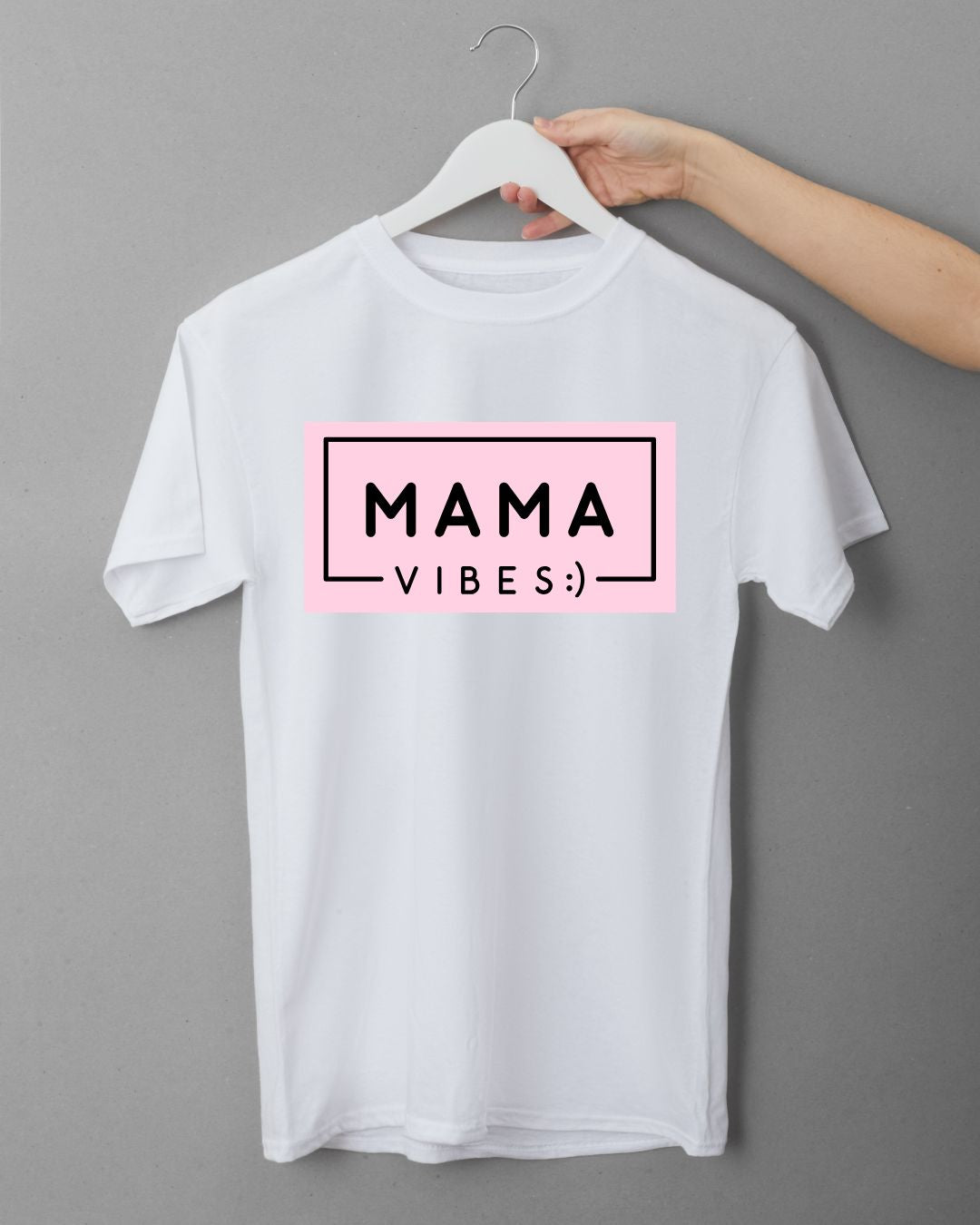 T-shirt korte mouwen - Mama Vibes
