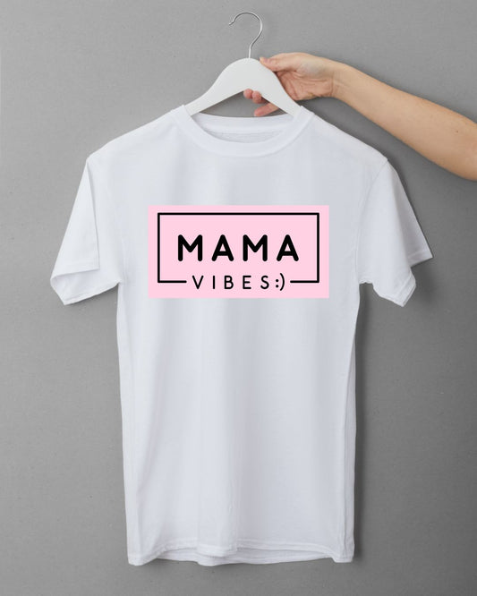 T-shirt korte mouwen - Mama Vibes