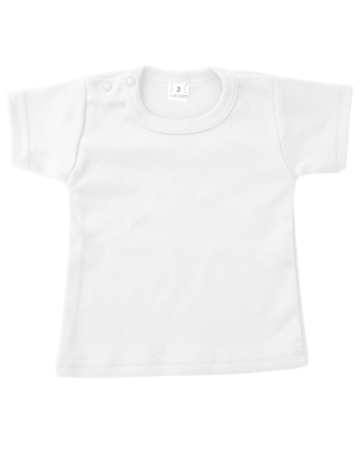T-shirt korte mouw - Wit/zwart - Kind