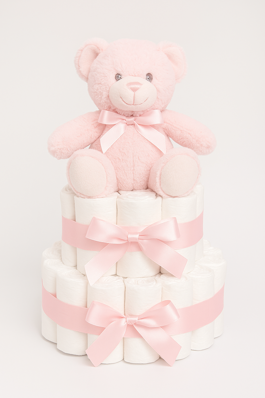 Luiertaart - Blauw - Roze