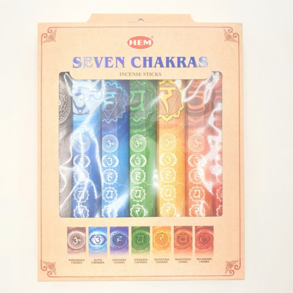 HEM Wierook Seven Chakras Gift-pak