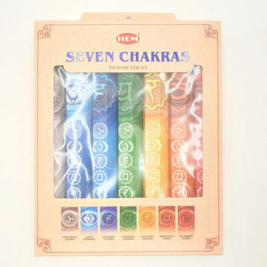 HEM Wierook Seven Chakras Gift-pak